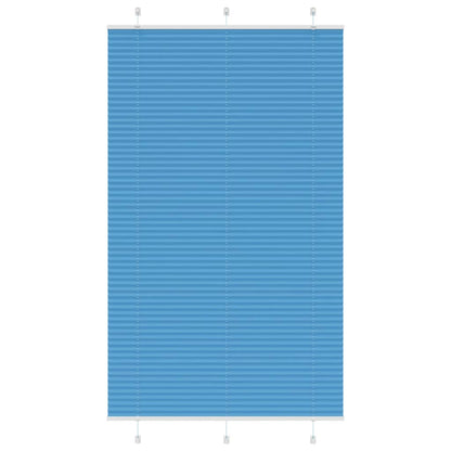 vidaXL Store plissé bleu 120x200 cm Largeur du tissu 119,4 cm Polyester