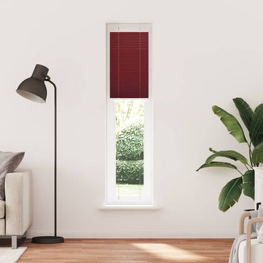 vidaXL Store plissé bordeaux 50x200 cm Largeur du tissu 49,4 cm Polyester