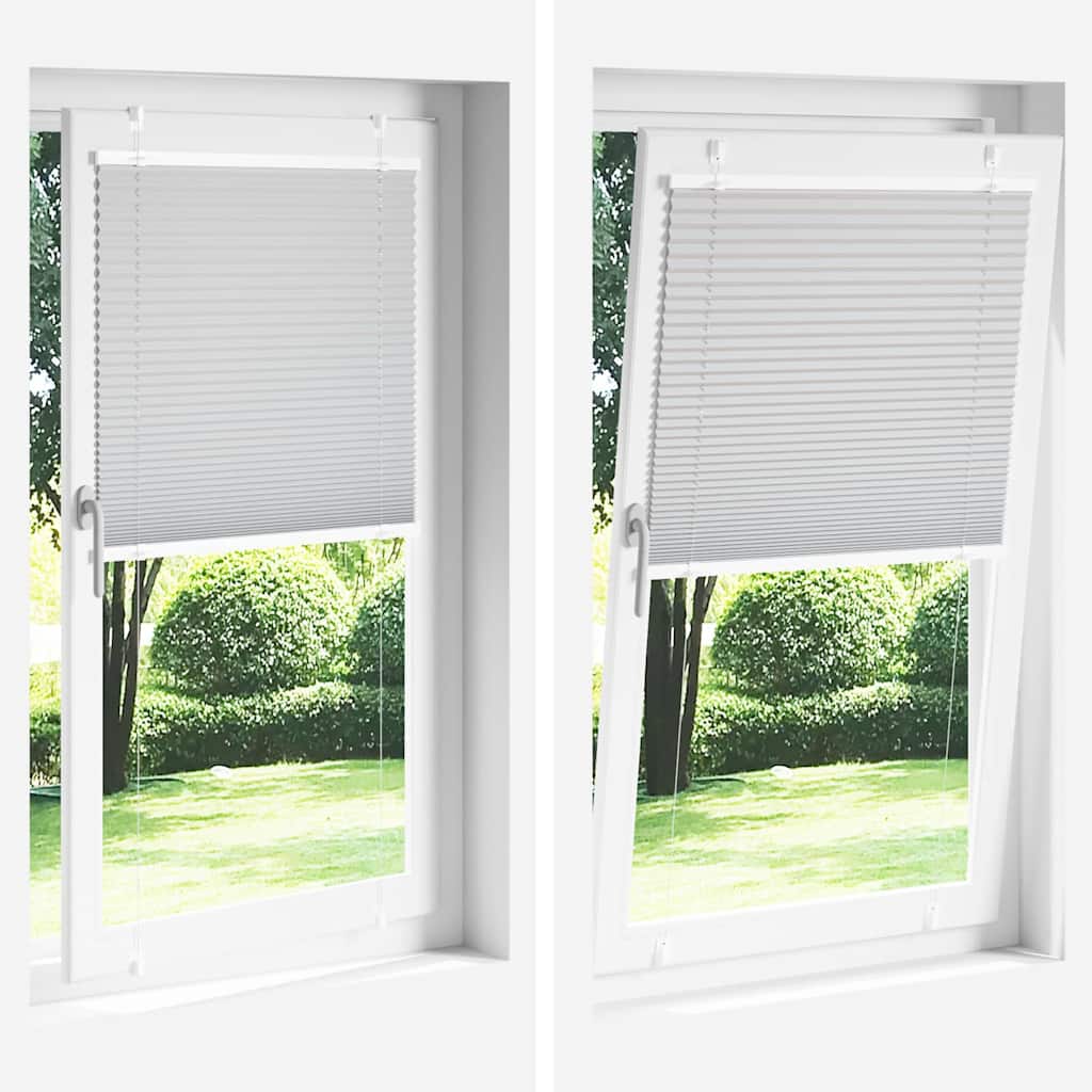 vidaXL Plissee Bordeauxrot 60x200 cm Stoffbreite 59,4 cm Polyester
