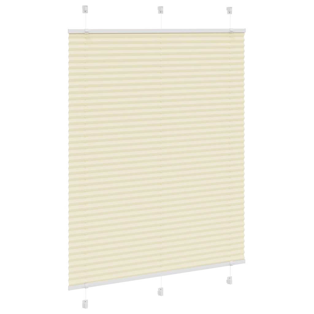 Plissee Creme 110x150 cm Stoffbreite 109,4 cm Polyester