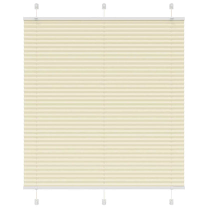 Plissee Creme 120x150 cm Stoffbreite 119,4 cm Polyester