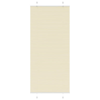 Plissee Creme 100x200 cm Stoffbreite 99,4 cm Polyester