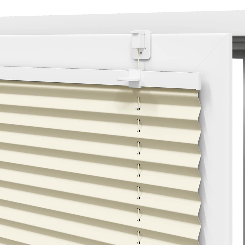 Plissee Creme 100x200 cm Stoffbreite 99,4 cm Polyester