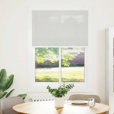 vidaXL Plissee Hellgrau 85x150 cm Stoffbreite 84,4 cm Polyester