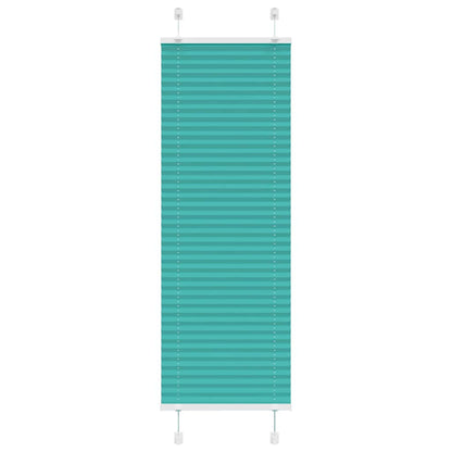 vidaXL Plissee Petrolgrün 45x150 cm Stoffbreite 44,4 cm Polyester
