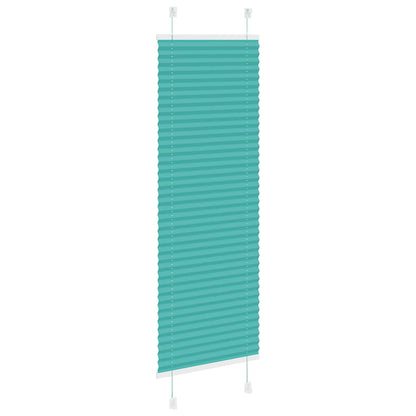 vidaXL Plissee Petrolgrün 50x150 cm Stoffbreite 49,4 cm Polyester