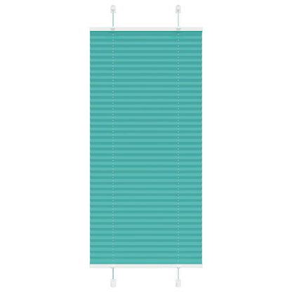 vidaXL Plissee Petrolgrün 60x150 cm Stoffbreite 59,4 cm Polyester