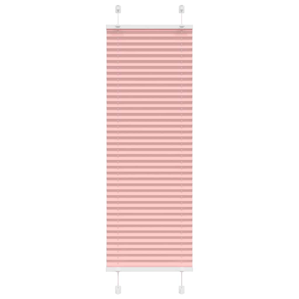 vidaXL Plissee Rosa 50x100 cm Stoffbreite 49,4 cm Polyester