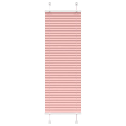 vidaXL Plissee Rosa 45x150 cm Stoffbreite 44,4 cm Polyester