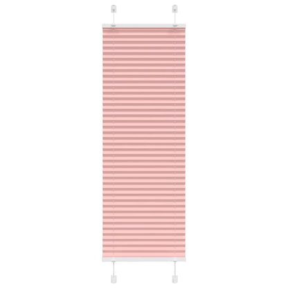 vidaXL Plissee Rosa 50x150 cm Stoffbreite 49,4 cm Polyester