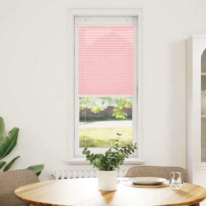 vidaXL Plissee Rosa 50x150 cm Stoffbreite 49,4 cm Polyester
