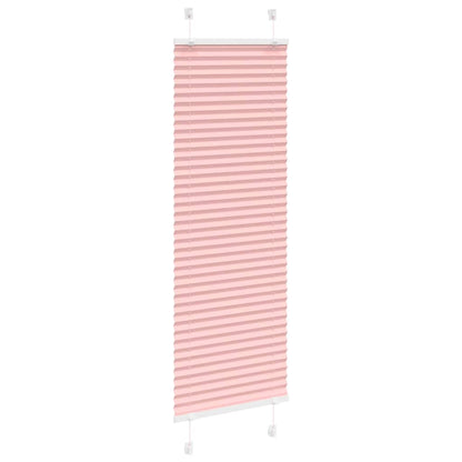 vidaXL Plissee Rosa 50x150 cm Stoffbreite 49,4 cm Polyester