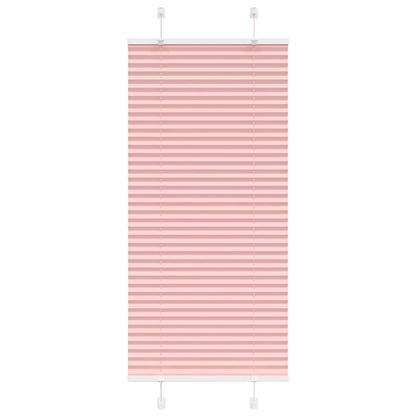 vidaXL Plissee Rosa 55x150 cm Stoffbreite 54,4 cm Polyester