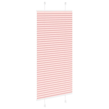 vidaXL Plissee Rosa 55x150 cm Stoffbreite 54,4 cm Polyester