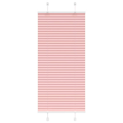 vidaXL Plissee Rosa 65x150 cm Stoffbreite 64,4 cm Polyester