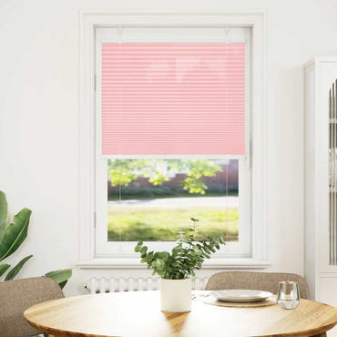 vidaXL Plissee Rosa 75x150 cm Stoffbreite 74,4 cm Polyester