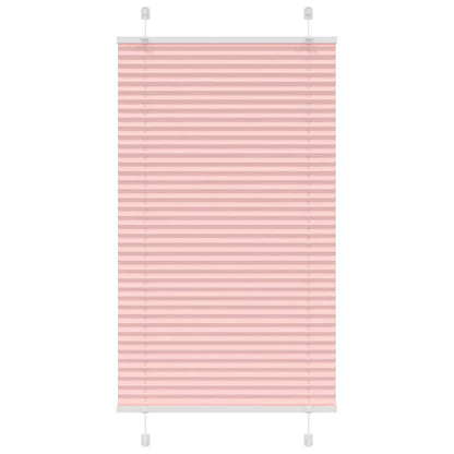 vidaXL Plissee Rosa 80x150 cm Stoffbreite 79,4 cm Polyester