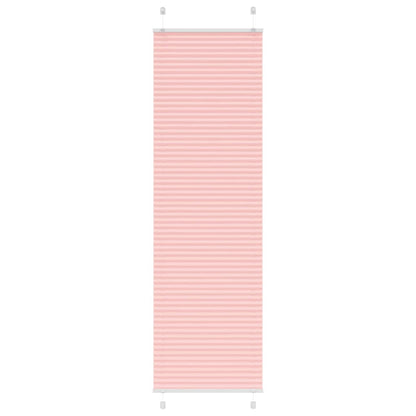 vidaXL Plissee Rosa 55x200 cm Stoffbreite 54,4 cm Polyester