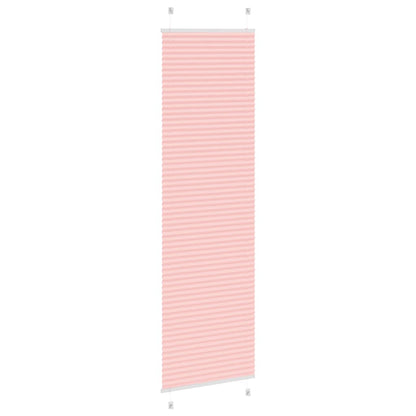 vidaXL Plissee Rosa 55x200 cm Stoffbreite 54,4 cm Polyester