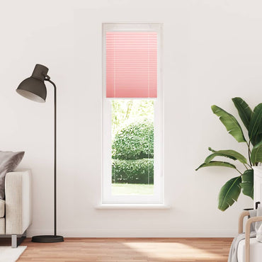 vidaXL Plissee Rosa 65x200 cm Stoffbreite 64,4 cm Polyester