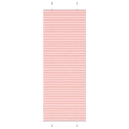 vidaXL Plissee Rosa 70x200 cm Stoffbreite 69,4 cm Polyester