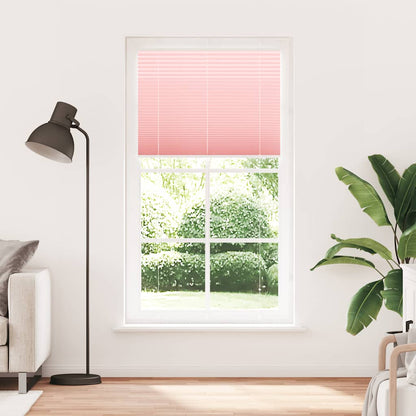vidaXL Plissee Rosa 105x200 cm Stoffbreite 104,4 cm Polyester