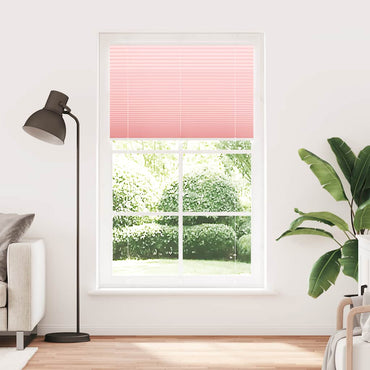 vidaXL Plissee Rosa 115x200 cm Stoffbreite 114,4 cm Polyester