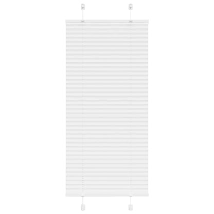 vidaXL Store plissé blanc 60x150 cm Largeur du tissu 59,4 cm Polyester