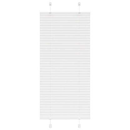 vidaXL Plissee Weiß 65x150 cm Stoffbreite 64,4 cm Polyester