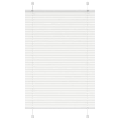 vidaXL Store plissé Blanc 95x150 cm Largeur tissu 94,4 cm Polyester