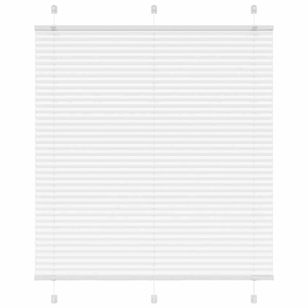 vidaXL Store plissé blanc 115x150 cm Largeur du tissu 114,4 cm Polyester