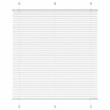 vidaXL Store plissé blanc 115x150 cm Largeur du tissu 114,4 cm Polyester