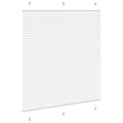 vidaXL Store plissé blanc 115x150 cm Largeur du tissu 114,4 cm Polyester