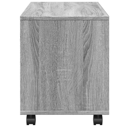 vidaXL Caisson roulant gris Sonoma 72x33x42,5 cm Bois d'ingénierie