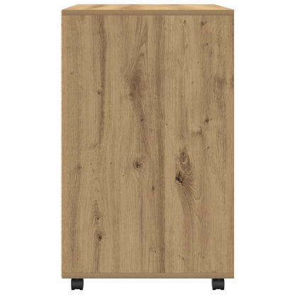 Rollschrank Artisan-Eiche 60x48x81 cm Holzwerkstoff