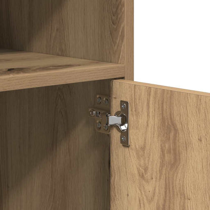 Rollschrank Artisan-Eiche 60x48x81 cm Holzwerkstoff