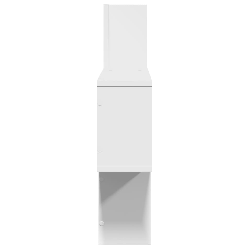 vidaXL Étagère murale Blanc 100x15x70 cm Bois d'ingénierie