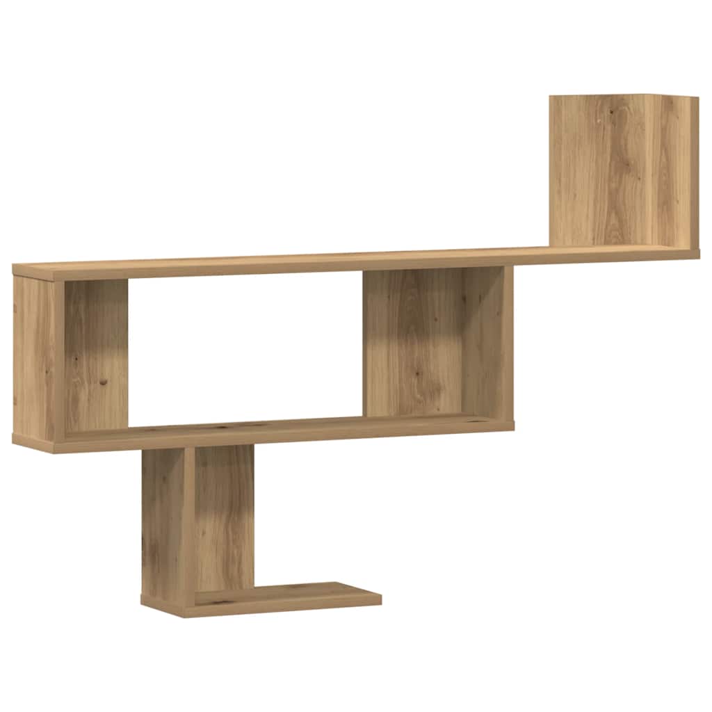 vidaXL Étagère murale en bois d'ingénierie chêne artisan 100x15x70 cm