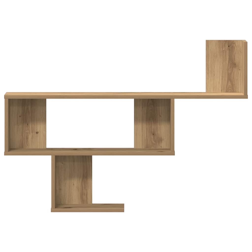 vidaXL Étagère murale en bois d'ingénierie chêne artisan 100x15x70 cm