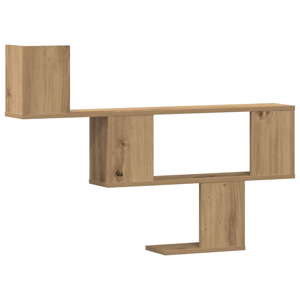 vidaXL Étagère murale en bois d'ingénierie chêne artisan 100x15x70 cm