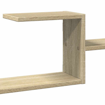 Wandregal Sonoma-Eiche 104x15x49 cm Holzwerkstoff