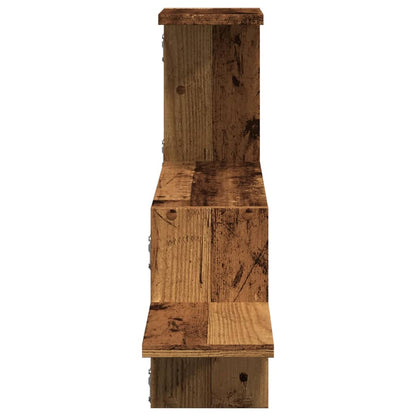 vidaXL Étagère murale aspect bois de récupération 104x15x49 cm Bois d'ingénierie