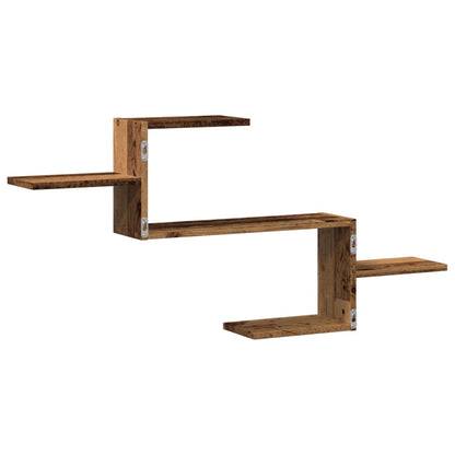 vidaXL Étagère murale aspect bois de récupération 104x15x49 cm Bois d'ingénierie