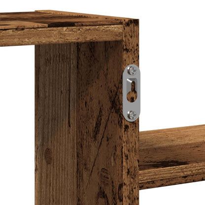 vidaXL Étagère murale aspect bois de récupération 104x15x49 cm Bois d'ingénierie