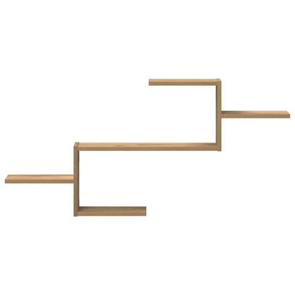 vidaXL Wandregal Artisan-Eiche 104x15x49 cm Holzwerkstoff