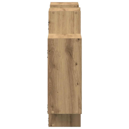 vidaXL Étagère murale Chêne artisan 159x18x65 cm Bois d'ingénierie