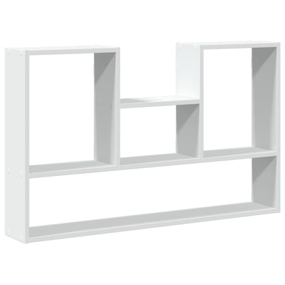vidaXL Wandregal Weiß 99 x 15 x 60 cm Holzwerkstoff