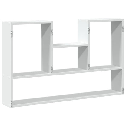 vidaXL Wandregal Weiß 99 x 15 x 60 cm Holzwerkstoff