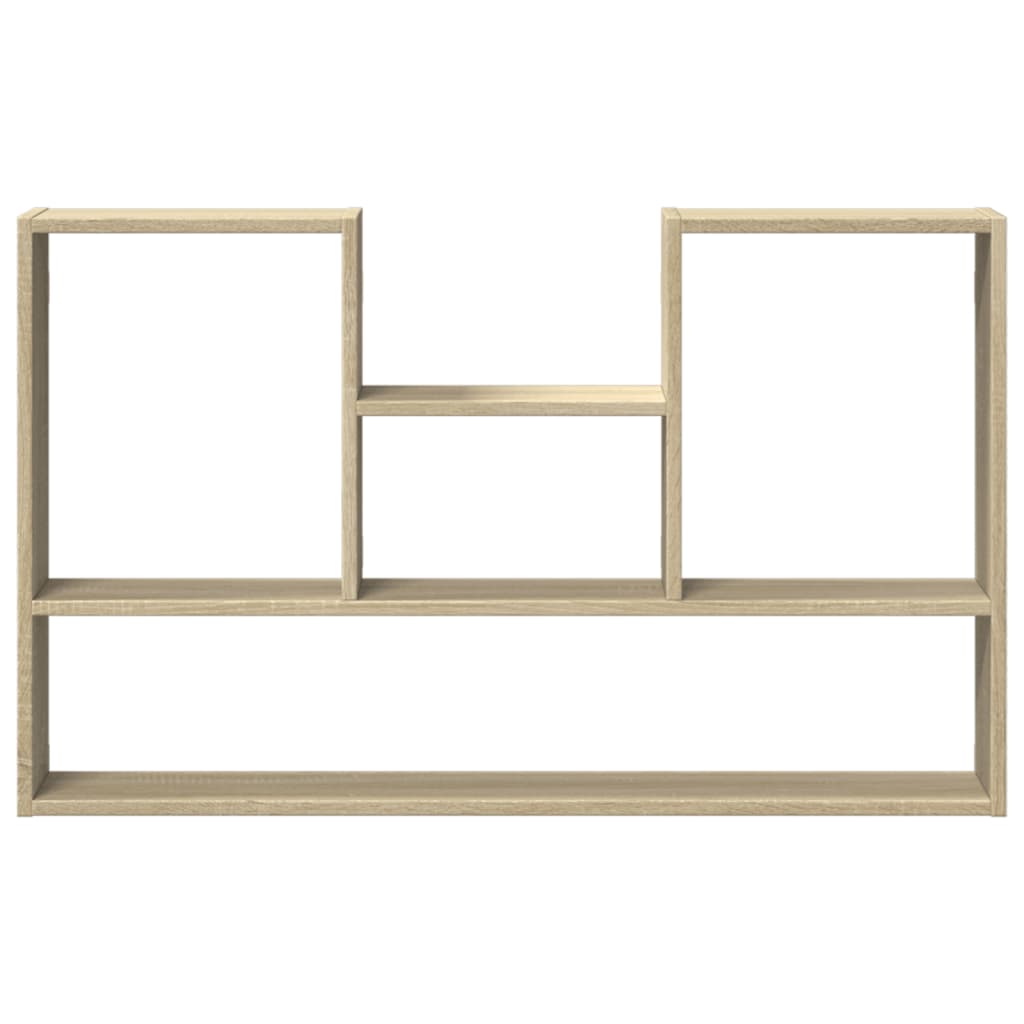 vidaXL Wandregal Sonoma-Eiche 99x15x60 cm Holzwerkstoff