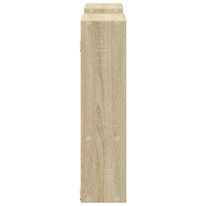 vidaXL Wandregal Sonoma-Eiche 99x15x60 cm Holzwerkstoff